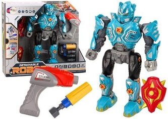 Robot do skręcania światła dźwięk turkusowy