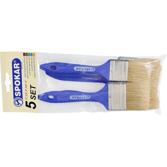 Štětec plochý 81215, 5-ti set  1"- 3"