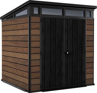 Zahradní domek Keter Signature 7x7 Walnut, s podlahou Zahradní domek Keter Signature 7x7 Walnut, s podlahou