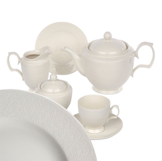 MARIAPAULA ECRU KLASICKE KÁVA SET QUEEN 6/21