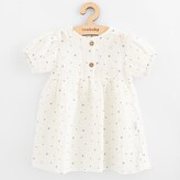 Kojenecké mušelínové šaty New Baby Zora - velikost 68 (4-6m)