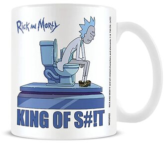 Keramický hrnek Rick And Morty: Král (objem 315 ml)