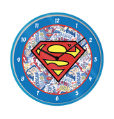 Nástěnné hodiny DC Comics|Superman: Logo (průměr 25 cm)