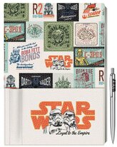 Poznámkový blok A5 s propiskou Star Wars|Hvězdné války: Klasika (14,8 x 21 cm)