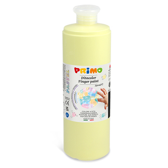 Prstová barva PRIMO PASTEL, 750ml, žlutá