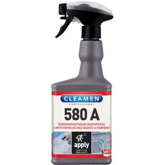 CLEAMEN 580 A dezinfekce k přímé aplikaci 550 ml