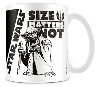 Keramický hrnek Star Wars|Hvězdné války: Na velikosti nezáleží (objem 315 ml)