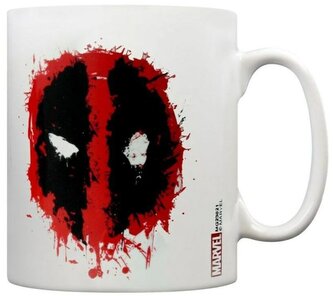 Keramický hrnek Marvel|Deadpool: Splat (objem 315 ml) bílý