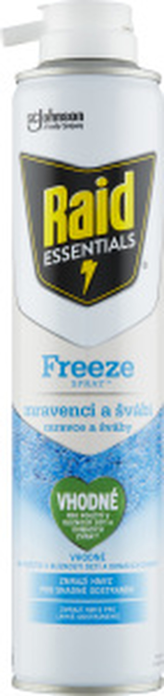 Raid Essentials Freeze Spray proti lezoucímu hmyzu, 350 ml