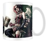 Bílý keramický hrnek DC Comics|Batman: Harley Quinn Pose (objem 315 ml)
