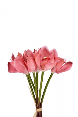 Kytička orchchidejí růžová 26 cm