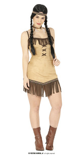 Indiánka Miwok dámský kostým S 36/38