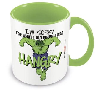 Keramický hrnek Marvel|Neuvěřitelný Hulk: Hladový (objem 325 ml)