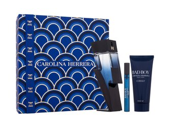 Carolina Herrera Bad Boy parfémovaná voda 100 ml + sprchový gel 100 ml + parfémovaná voda 10 ml