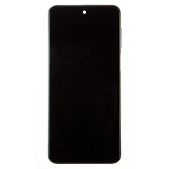LCD Display + Dotyková Deska + Přední Kryt pro Xiaomi Redmi Note 9S Blue (Service Pack)