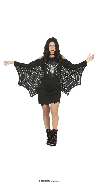 Pavoučí šaty dámský kostým M 38/40