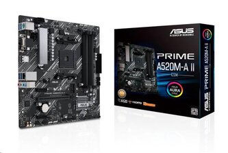 ASUS PRIME A520M-A II/CSM soc.AM4 A520 DDR4 mATX M.2 D-Sub HDMI DP ASUS PRIME A520M-A II/CSM soc.AM4 A520 DDR4 mATX M.2 D-Sub HDMI DP