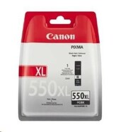 Canon CARTRIDGE PGI-550XL BK černá TWIN-PACK SEC pro iP7250,iP8750,iX6850,MX925,MX725,MG5450,MG5550,MG5655 (1000 str.)