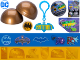 Batman vs. Joker sada aktivit s klíčenkou v míčku 7cm 12ks v DBX