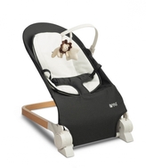 Kojenecké lehátko, ergonomické Pine - černé