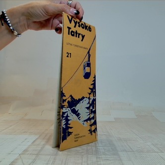 Letná turistická mapa Vysoké Tatry