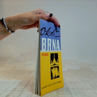 Okolí Brna - východ. Soubor turistických map