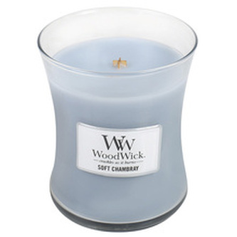 WoodWick Vonná svíčka váza Soft Chambray 85 g unisex