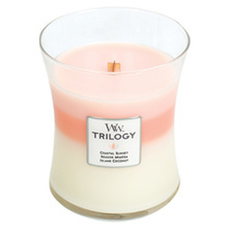 WoodWick Vonná svíčka Trilogy Island Getaway 275 g unisex