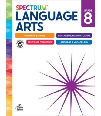 Spectrum Language Arts Workbook Grade 8