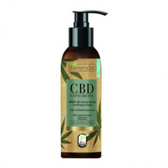 Bielenda Čisticí olej pro suchou a citlivou pleť CBD Cannabidiol (Face Cleansing Oil For Dry & Sensitive Skin) 140 ml woman