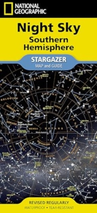 National Geographic Night Sky - Southern Hemisphere Map (Stargazer Folded)