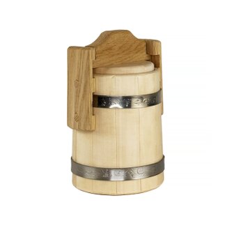 Lipový sud na med s voskováním 0,5 l