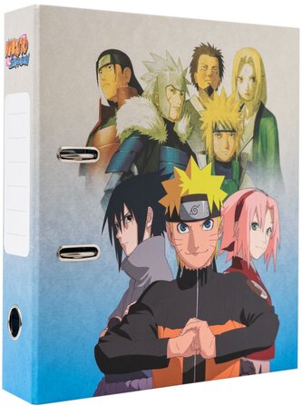 Kroužkový pořadač se spojovací svorkou Naruto Shippuden: Lordi Hokage (28 x 32 x 7 cm)