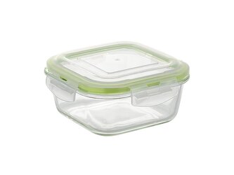 SKLENĚNÁ NÁDOBA NA POTRAVINY FRIGO HRANATÁ 320ML