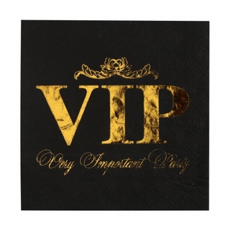 Papírové ubrousky - VIP  33 cm x 33 cm, 20 ks