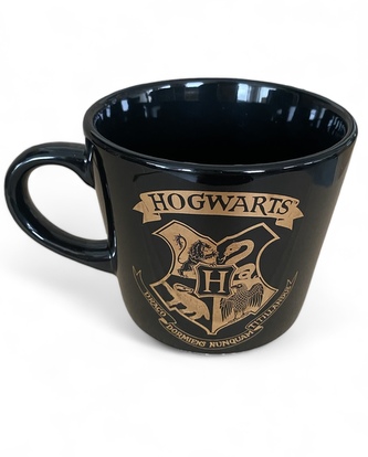 Hrnek černý Hogwarts, Harry Potter