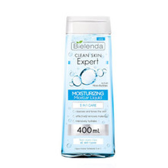 Bielenda Hydratační micelární voda pro všechny typy pleti Clean Skin Expert (3in1 Moisturizing Micellar Water) 400 ml woman