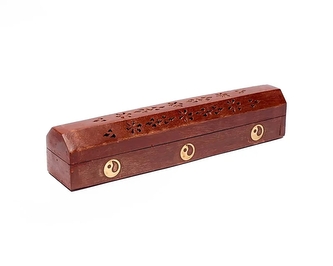 Stojan na vonné tyčinky truhlička Jin Jang