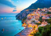 ENJOY Puzzle Positano za soumraku, Itálie 1000 dílků