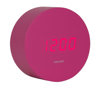 Designové LED hodiny s budíkem 5981BP Karlsson 9cm