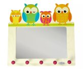 Hess Věšák se zrcadlem soví rodina