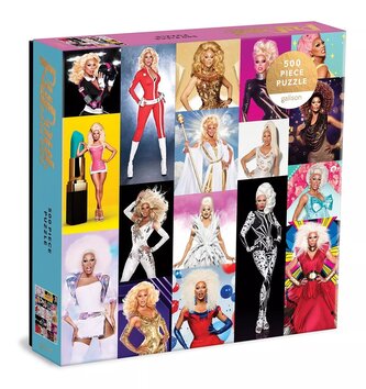 GALISON Čtvercové puzzle RuPaul's Drag Race 500 dílků