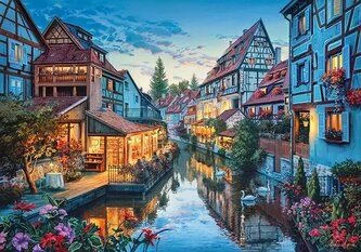 CHERRY PAZZI Puzzle Setkání v kavárně 2000 dílků