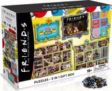 WINNING MOVES Puzzle Přátelé 5v1 (160, 2x500, 2x1000 dílků)