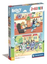 CLEMENTONI Puzzle Bluey 2x60 dílků