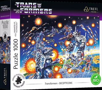 TREFL Puzzle UFT Transformers: Deceptikoni 1000 dílků TREFL Puzzle UFT Transformers: Deceptikoni 1000 dílků