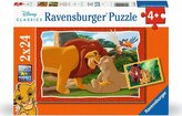 RAVENSBURGER Puzzle Disney: Lví král 2x24 dílků
