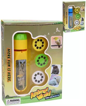 Projektor zvířátka 24 obrázků na baterie