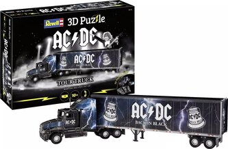 3D puzzle Kamion s přívěsem AC,DC 128 dílků