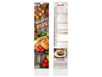 kalendář 2025 vázankový Recepty 1061590